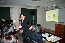 マジごはんプロジェクト公開授業収録風景写真